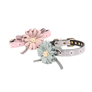 Pet Cat Dog Collar Cute Flowers - Shopies Deals